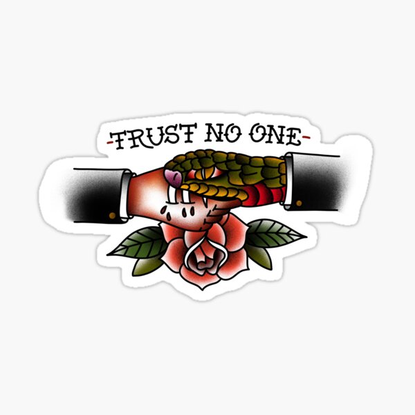 Dante the Ripper Tattoo artist  Had fun doing this original design of a trust  no one hand shake snake tattoo on the guts on danielehaze thank you for  your trust again