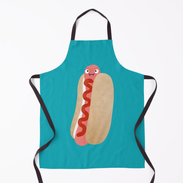 Item preview, Cute funny hot dog Weiner cartoon designed and sold by FrogFactory.