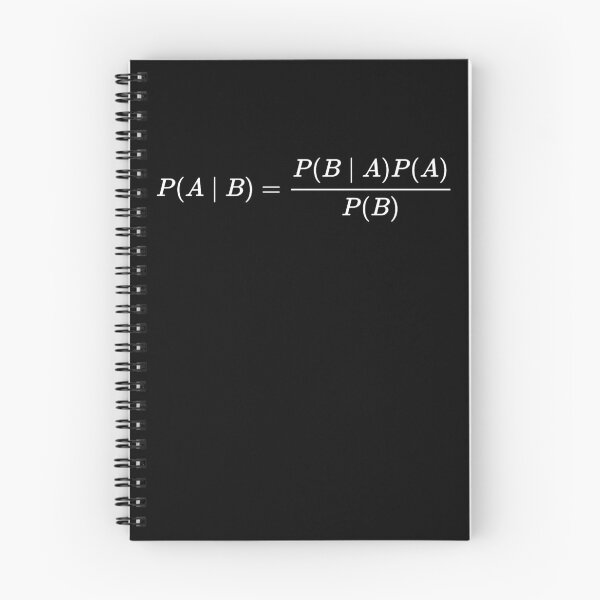 Item preview, bayes theorem of probability theory, math and science designed and sold by NoetherSym.