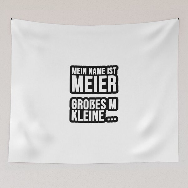 Item preview, My name is Meier, capital M small ... designed and sold by TopsellerShirts.