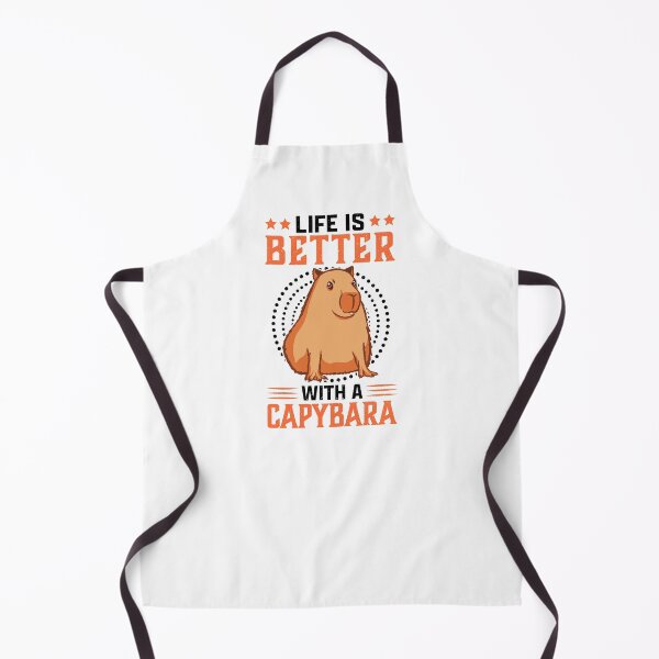 Item preview, Life is better with Capybara capybara saying designed and sold by madgrfx.