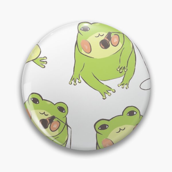 Item preview, Pattern of frog with music instruments designed and sold by darkmoonlight-.