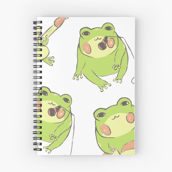 Item preview, Pattern of frog with music instruments designed and sold by darkmoonlight-.