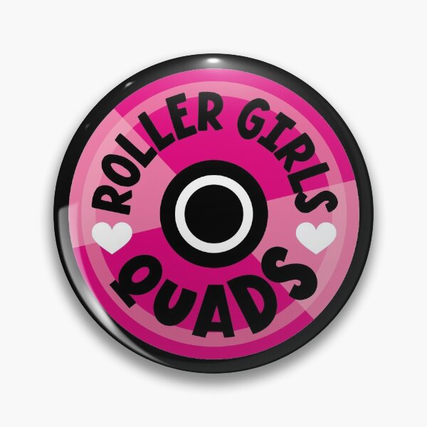 Item preview, Roller Girls Love Quads - Pink designed and sold by VicEllisArt.