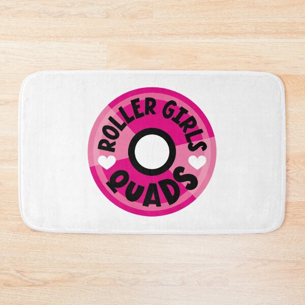 Item preview, Roller Girls Love Quads - Pink designed and sold by VicEllisArt.