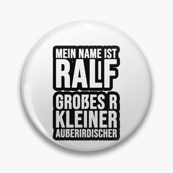 Item preview, My name is Ralf, big R little alien designed and sold by TopsellerShirts.