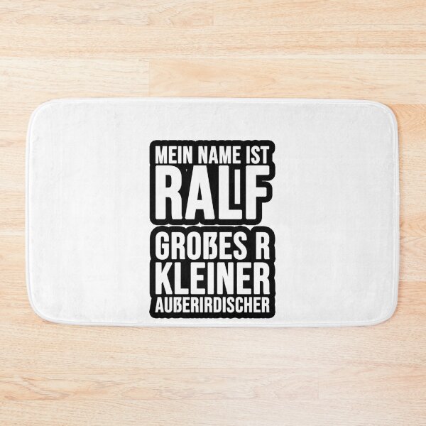 Item preview, My name is Ralf, big R little alien designed and sold by TopsellerShirts.