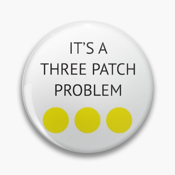 Item preview, A Three Patch Problem designed and sold by AAA-Ace.