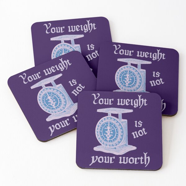 Item preview, Your Weight Is Not Your Worth designed and sold by DesignsofNote.