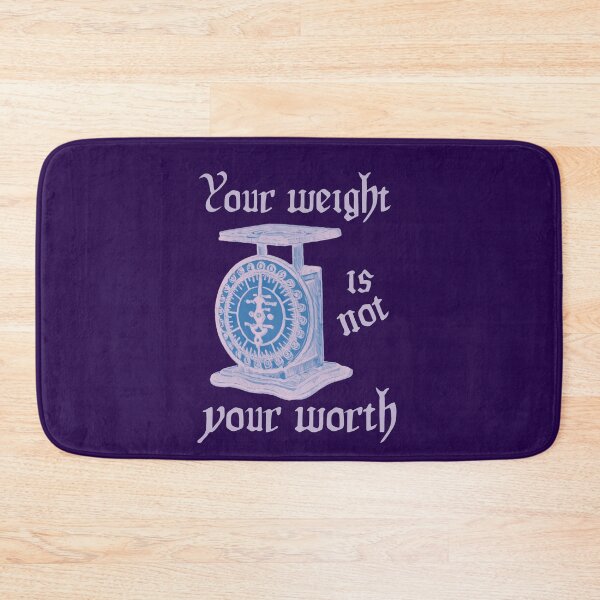Item preview, Your Weight Is Not Your Worth designed and sold by DesignsofNote.
