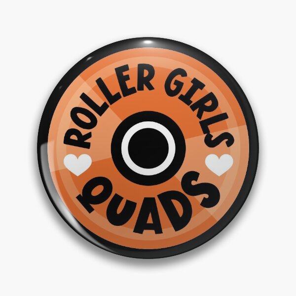 Item preview, Roller Girls Love Quads - Orange designed and sold by VicEllisArt.