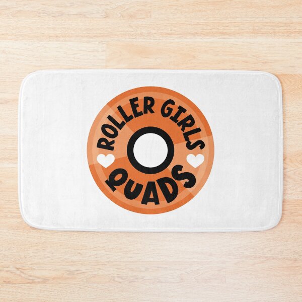 Item preview, Roller Girls Love Quads - Orange designed and sold by VicEllisArt.