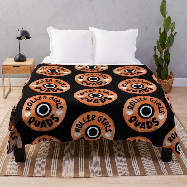 Item preview, Roller Girls Love Quads - Orange designed and sold by VicEllisArt.