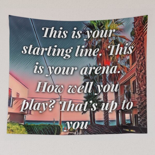 Item preview, This is your starting line designed and sold by Tamm-art.