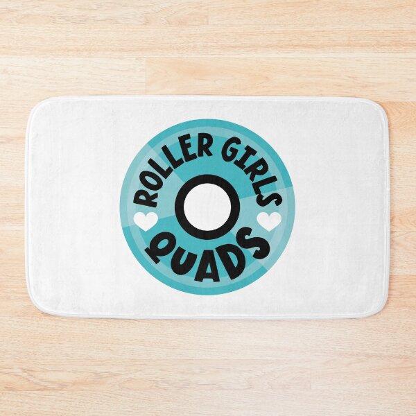 Item preview, Roller Girls Love Quads - Blue designed and sold by VicEllisArt.