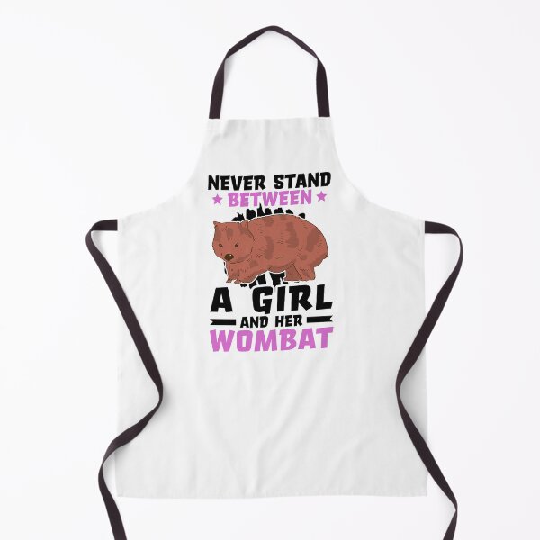 Item preview, Girl with wombat marsupial Australia gift designed and sold by madgrfx.