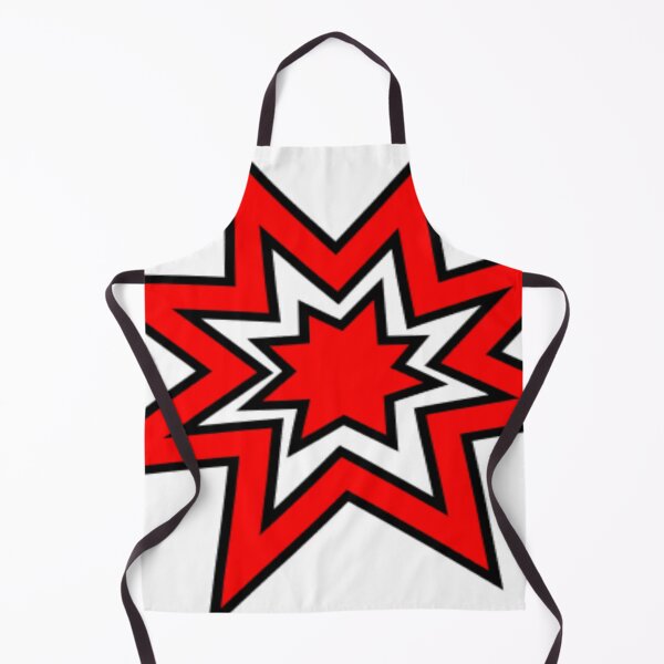 Item preview, Red and Black Star Burst designed and sold by apurpleunicorn.