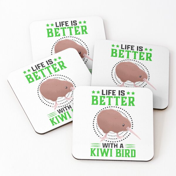 Item preview, Life is better with kiwi bird snipe bouquet gift designed and sold by madgrfx.