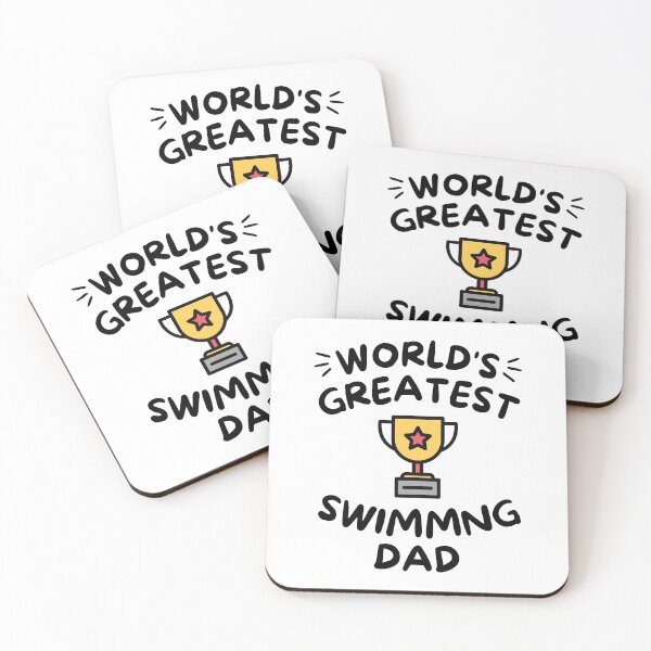 Item preview, World's greatest swimming dad designed and sold by TheGreenGoat.