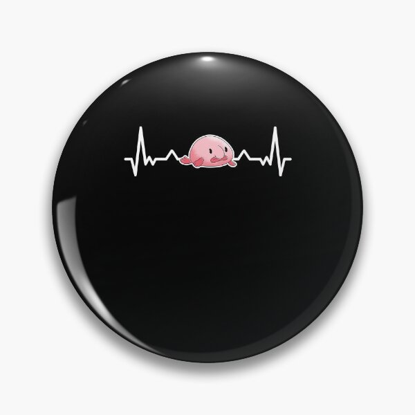 Item preview, Blobfish heartbeat ugly fish humor gift designed and sold by madgrfx.