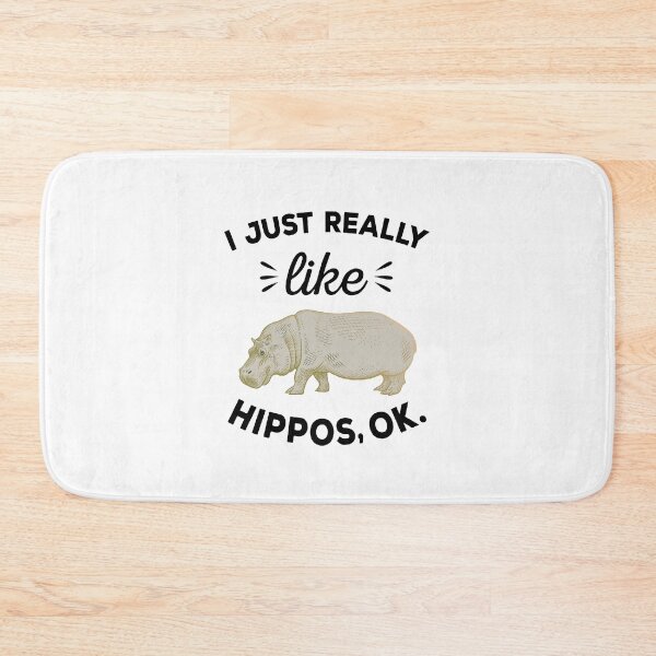 Item preview, I Just Really Like Hippos Ok - Hippos lover designed and sold by ReadyArt.
