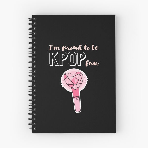 Item preview, Proud Kpop fan! kawaii pink kpop lightstick designed and sold by GLwithUs.