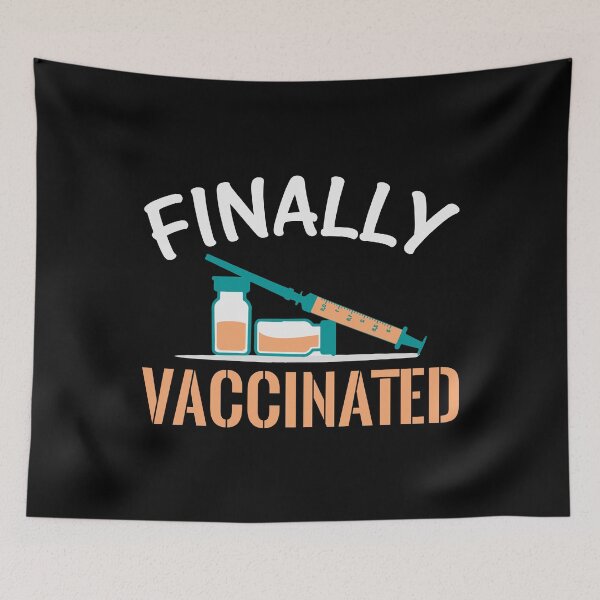 Item preview, Finally Vaccinated  designed and sold by CerativeHymns.