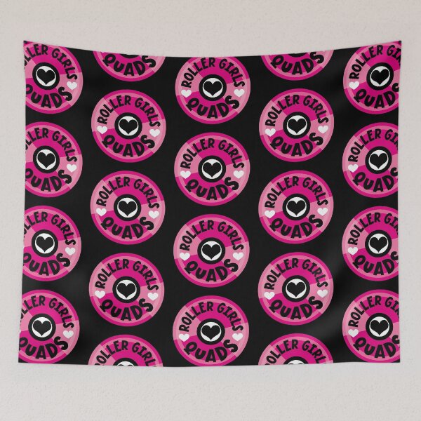 Item preview, Roller Girls Love Their Quads - Pink designed and sold by VicEllisArt.