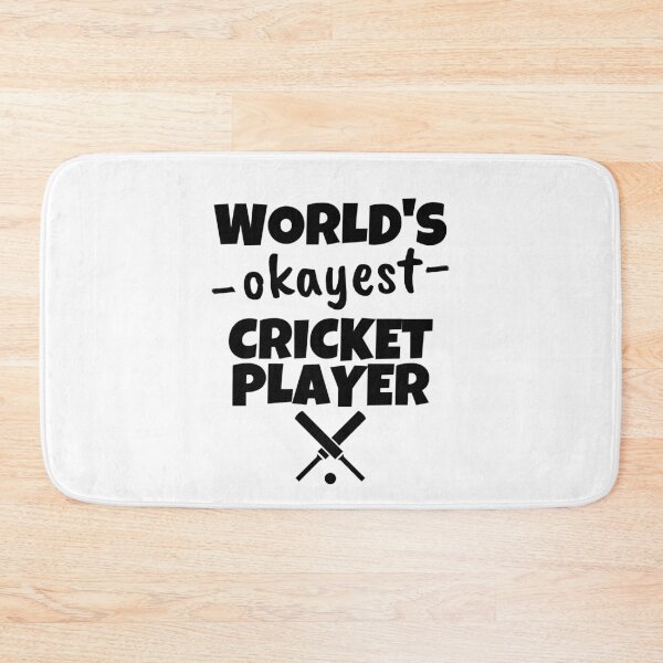 Item preview, World's okayest cricket player designed and sold by TheGreenGoat.