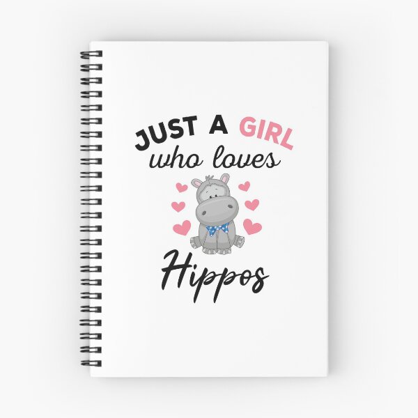 Item preview, Just A Girl Who Loves Hippos - Cute and Funny Hippos Lover designed and sold by ReadyArt.