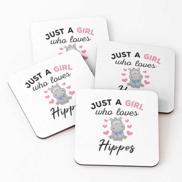 Item preview, Just A Girl Who Loves Hippos - Cute and Funny Hippos Lover designed and sold by ReadyArt.