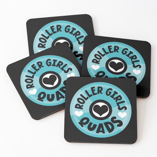 Item preview, Roller Girls Love Their Quads - Blue designed and sold by VicEllisArt.