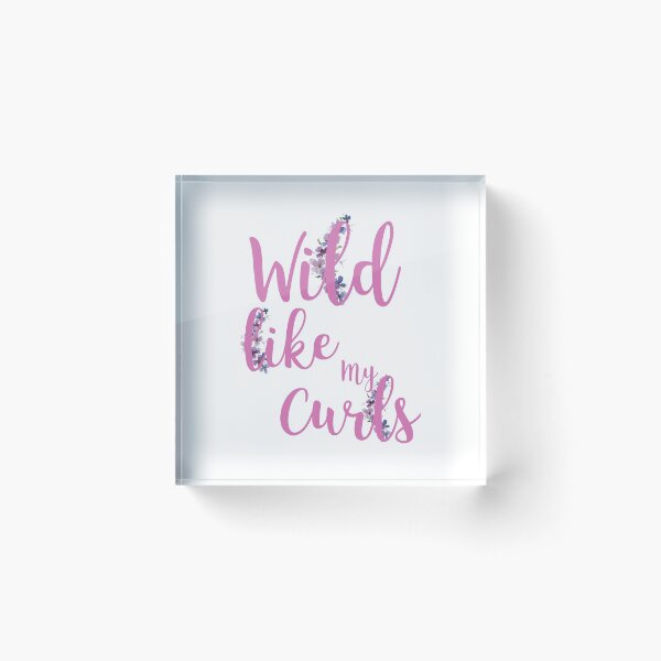 Item preview, Wild Like My Curls designed and sold by Simona Balan.