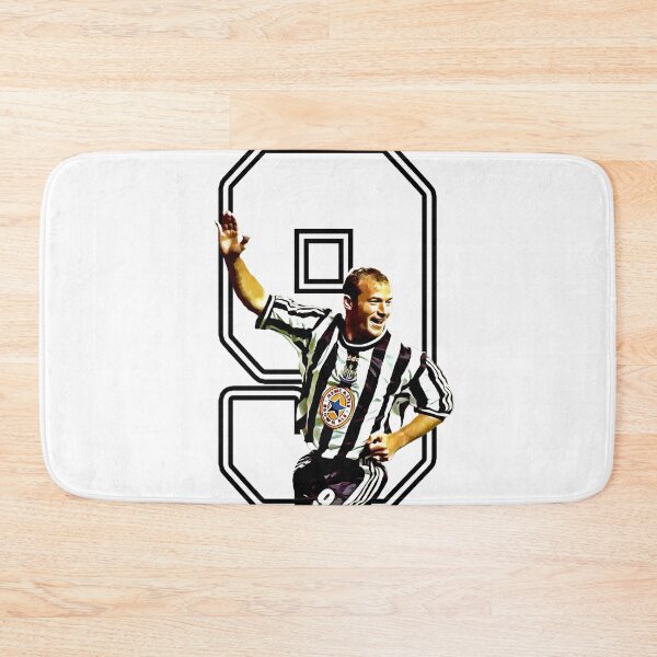 Item preview, Alan Shearer #9 Newcastle Legend designed and sold by FootyGraphs.