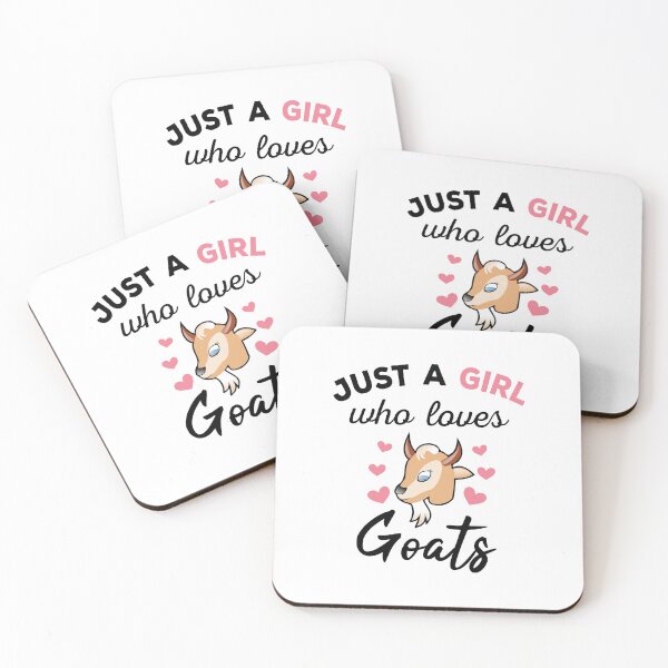 Item preview, Just A Girl Who Loves Goats - Cute and Funny Goats Lover designed and sold by ReadyArt.