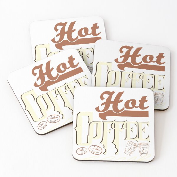 Item preview, Hot Coffee Vintage coffee lover Design designed and sold by micreations.