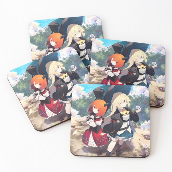 Item preview, Azusa Aizawa and Laika - Slime Taoshite 300-nen designed and sold by Starbubblepress.