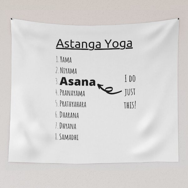 Item preview, Astanga yoga - I just do asana designed and sold by eyoginminimal.