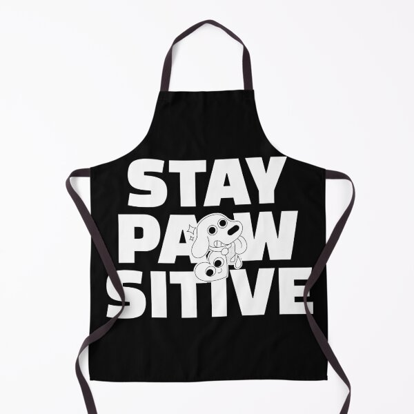 Item preview, stay pawsitive designed and sold by Sinovius.