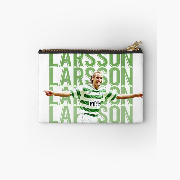 Item preview, Henrik Larsson Celtic Sweden Legend designed and sold by FootyGraphs.