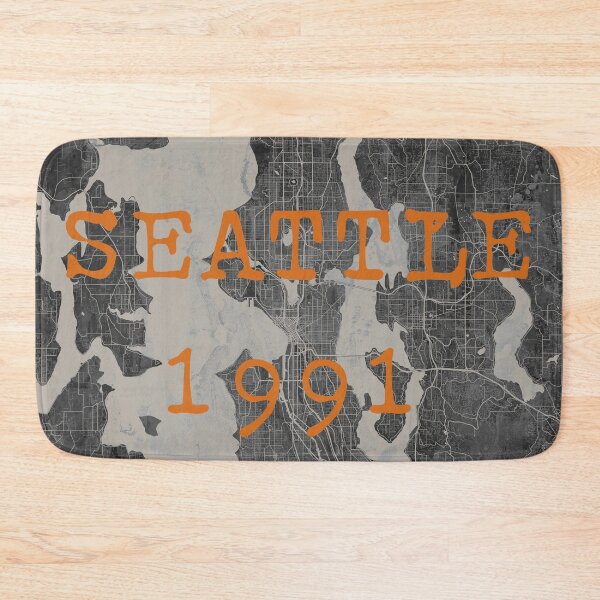 Item preview, Seattle 1991 gray and orange designed and sold by Interpret108.
