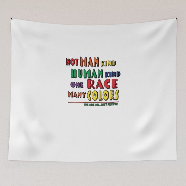 Item preview, Anti-Racism One Race Many Colors  designed and sold by FeliciaDicki.