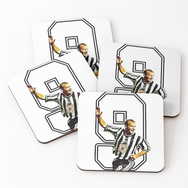 Item preview, Alan Shearer #9 Newcastle Legend designed and sold by FootyGraphs.