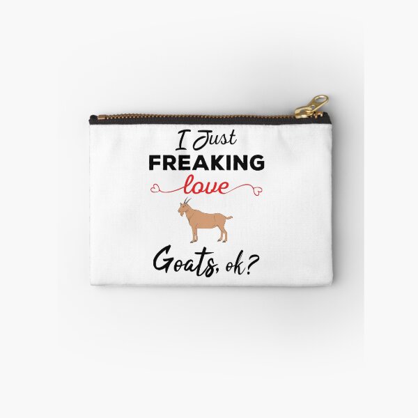 Item preview, I Just Freaking Love Goats Ok - Cute and Funny Goats lover designed and sold by ReadyArt.