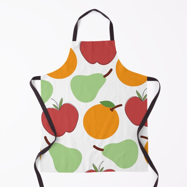Item preview, Cute Fruits Pattern - Apples Pears and Oranges designed and sold by EvelinePatterns.