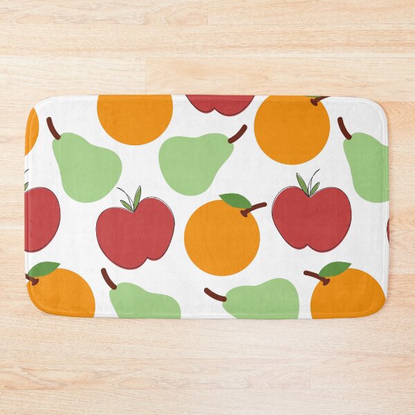 Item preview, Cute Fruits Pattern - Apples Pears and Oranges designed and sold by EvelinePatterns.