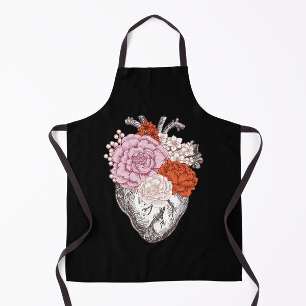 Item preview, Human Heart in Flowers Design Anatomy Cardiologist Design designed and sold by enjoytheshirt.