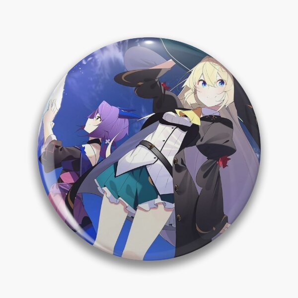 Item preview, Azusa Aizawa and Flatorte - Slime Taoshite 300-nen designed and sold by Starbubblepress.
