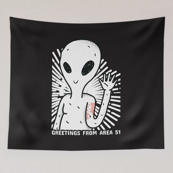 Item preview, Greetings from Area 51 designed and sold by TrndSttr.