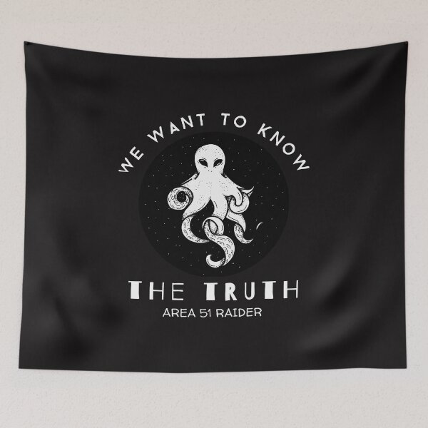 Item preview, We Want to Know the Truth Area 51 Raider designed and sold by TrndSttr.